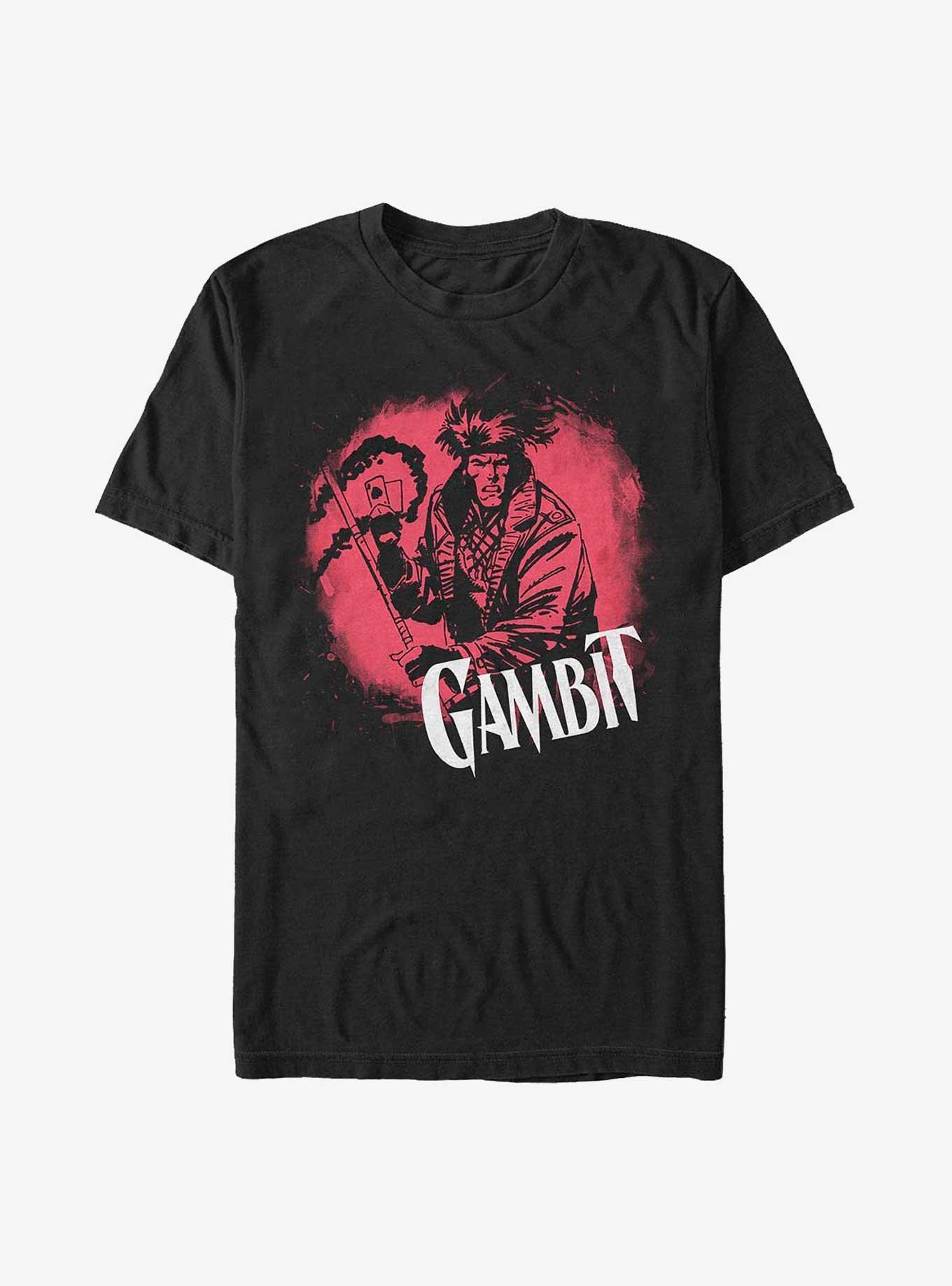 X-Men Gambit Circle Extra Soft T-Shirt Product Image