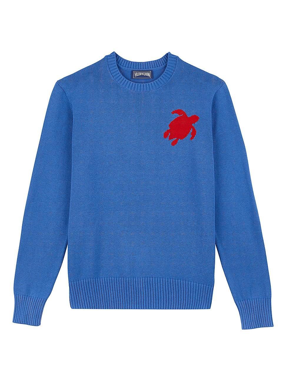 Mens Rayol Logo Cotton-Blend Crewneck Sweater Product Image