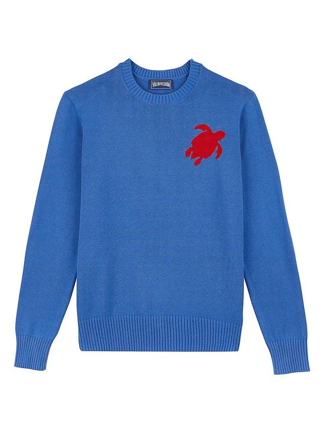 Mens Rayol Logo Cotton-Blend Crewneck Sweater Product Image