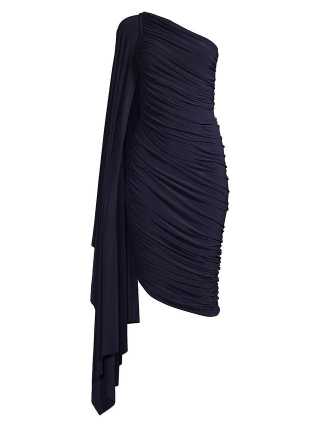 Womens Diana Asymmetric Ruched Dress Product Image