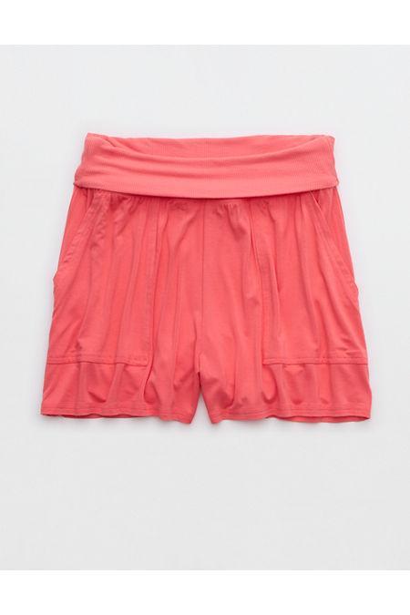 Aerie Real Soft Foldover Boxer Women's Product Image