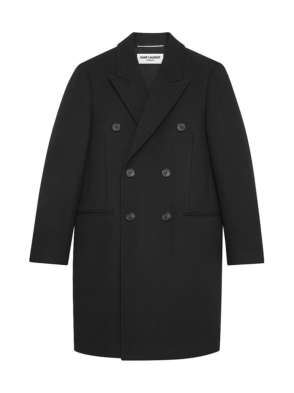 Mens Coat In Wool Product Image