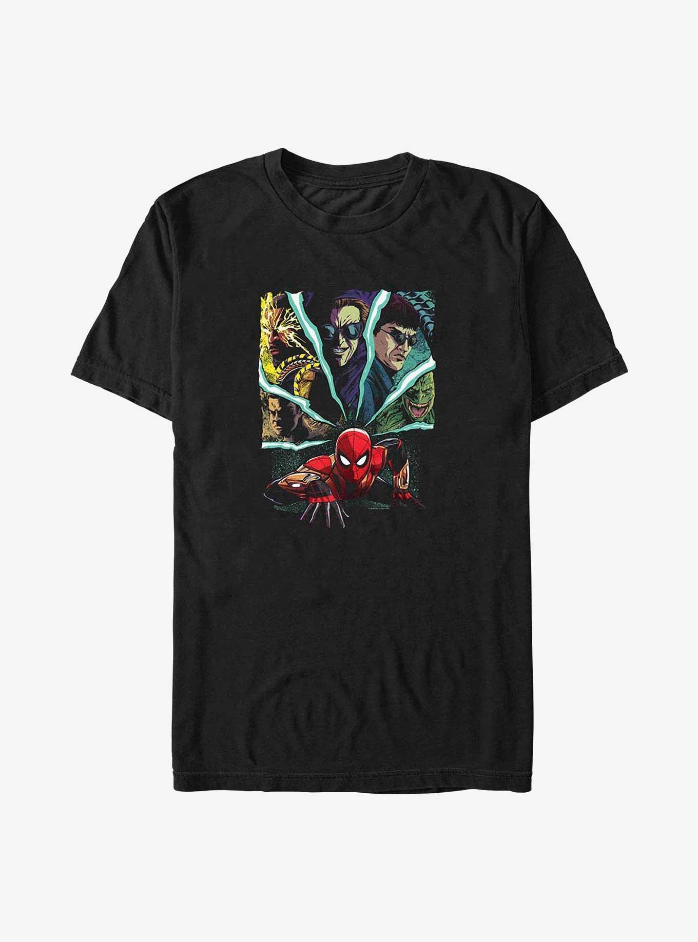 Marvel Spider-Man 60th Anniversary Comic Clippings Beyond Amazing Logo T-Shirt Product Image