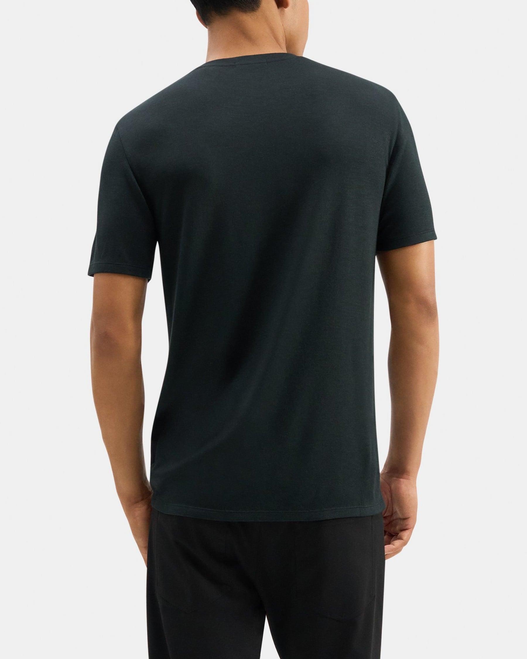 Short-Sleeve Crewneck Tee in Modal Jersey Product Image