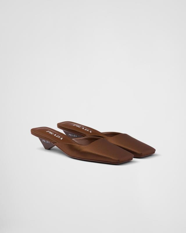 Satin mules Product Image