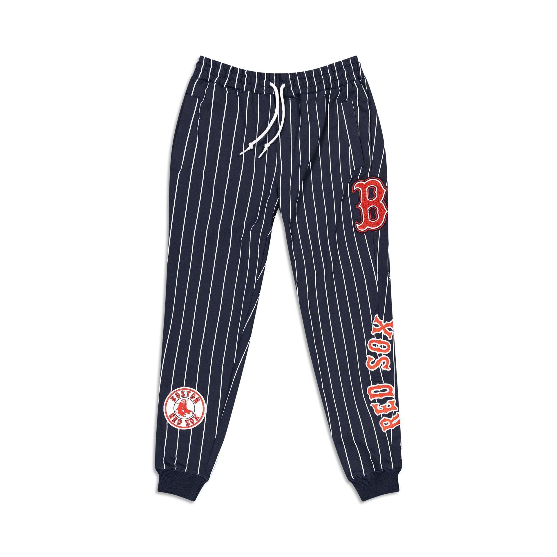 Atlanta Braves Logo Select Pinstripe Jogger Male Product Image