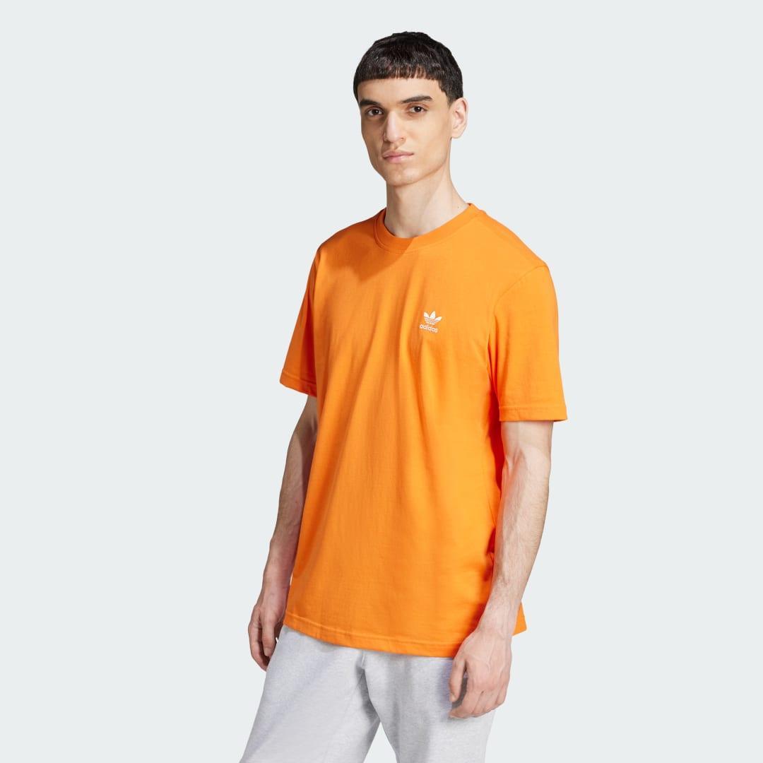 adidas Trefoil Essentials Tee White 2XL Mens Product Image