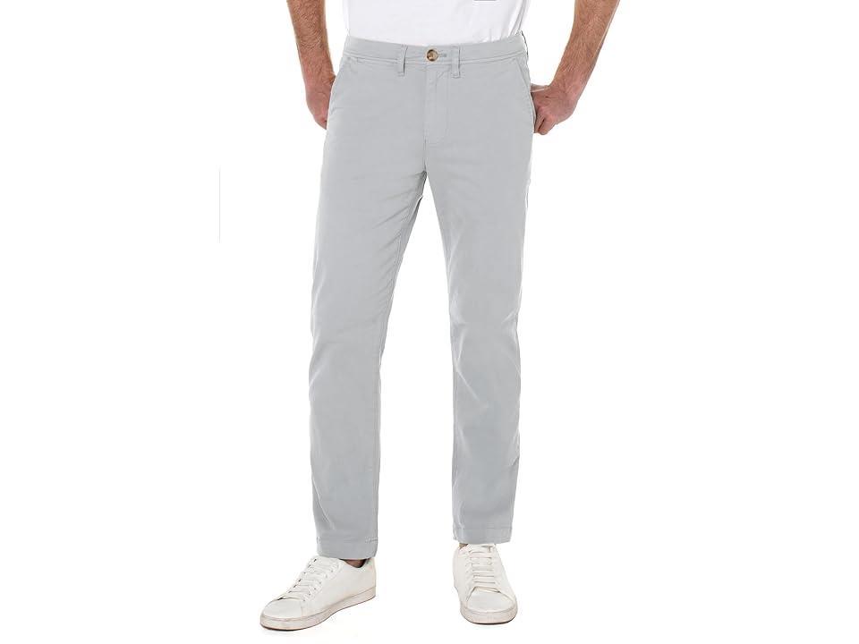 Liverpool Chino Twill Trousers (Fog) Men's Clothing Product Image