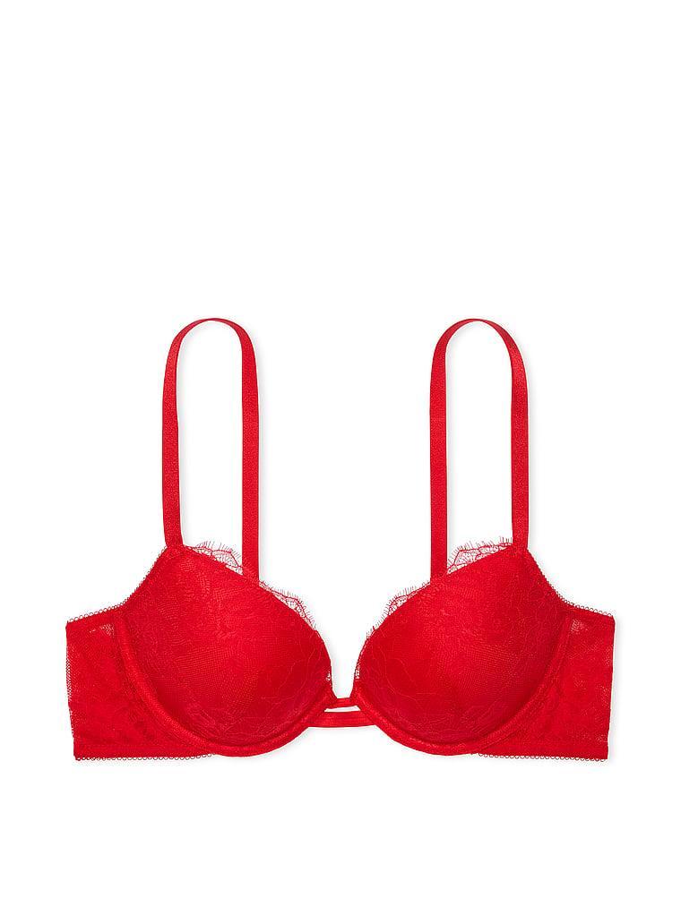 Rose Lace Push-Up Bra Product Image