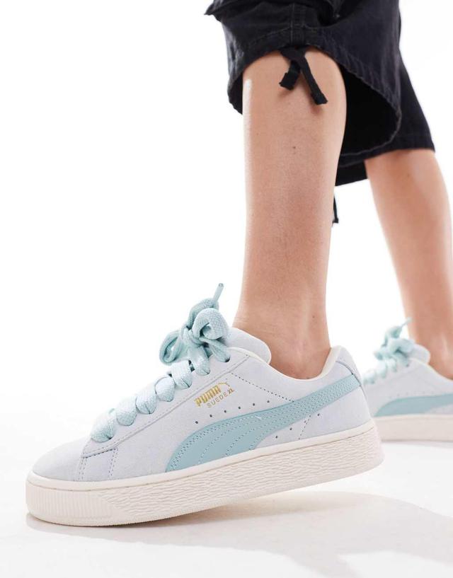 PUMA Suede XL sneakers in light blue Product Image