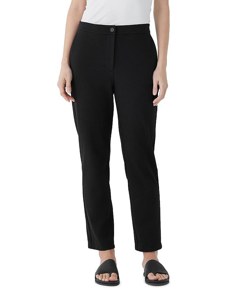 Eileen Fisher High Waist Slim Leg Ankle Pants Product Image