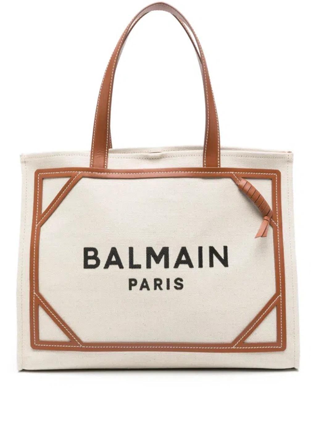 BALMAIN Shoulder Bag In Brown Product Image