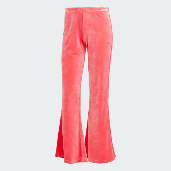 Crushed Velvet Flared Pants Product Image