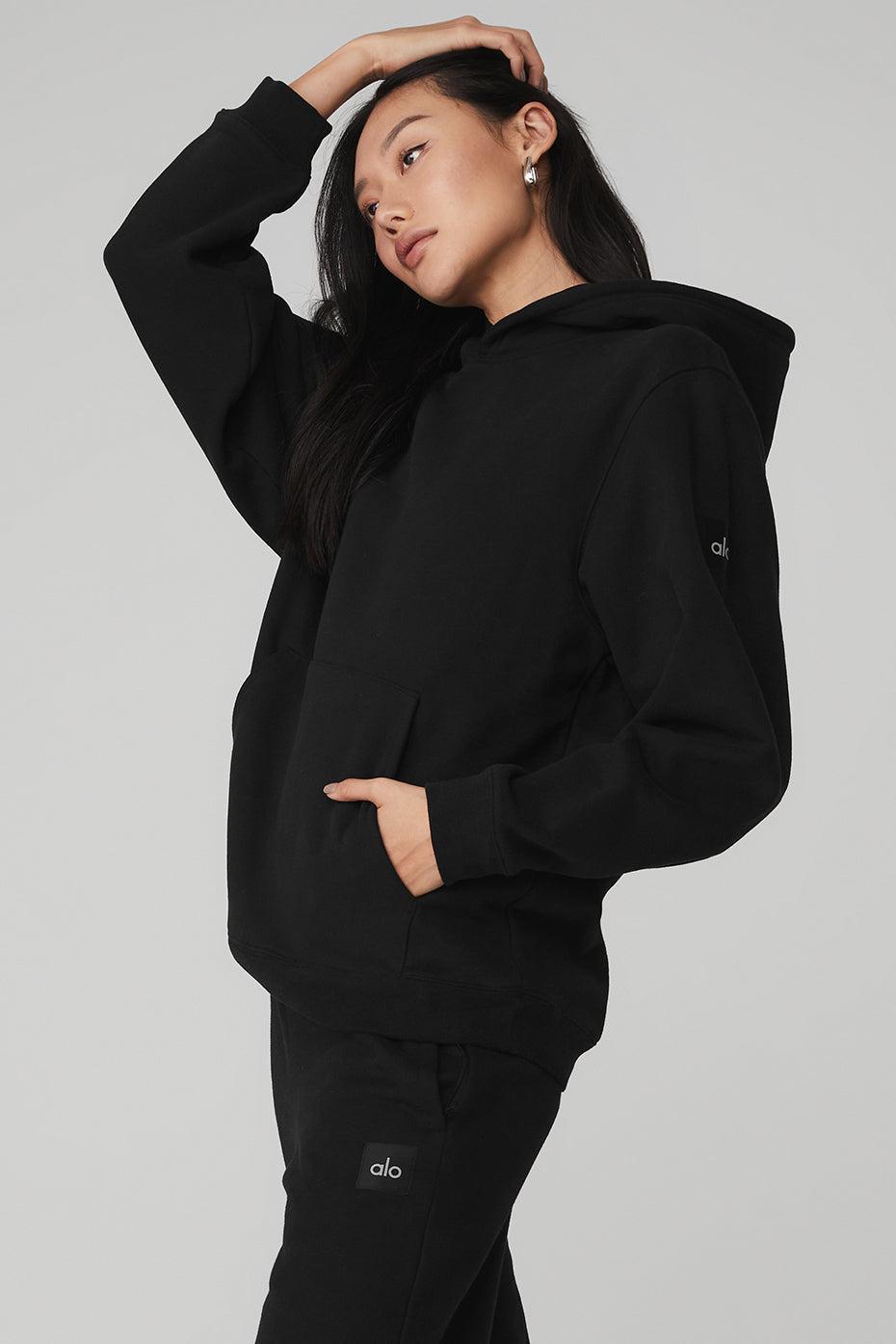 Renown Heavy Weight Hoodie - Black Female Product Image