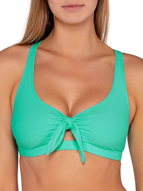 Sunsets Brandi Bralette (Mint) Women's Swimwear Product Image