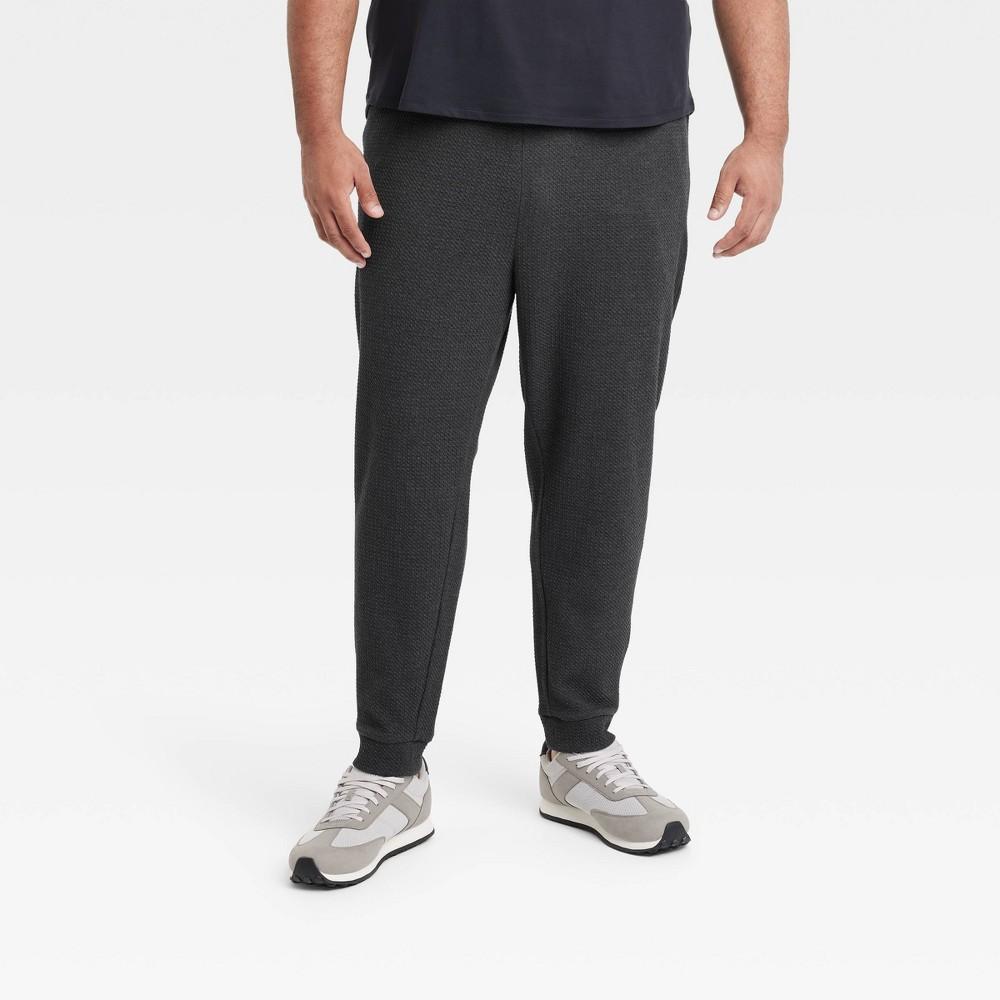 Mens Big Textured Fleece Joggers - All in Motion Product Image