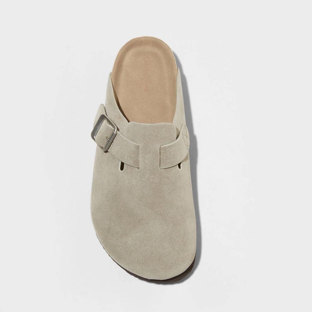 Women's Betsy Clog Mule Flats - Universal Thread™ Taupe 9.5 Product Image