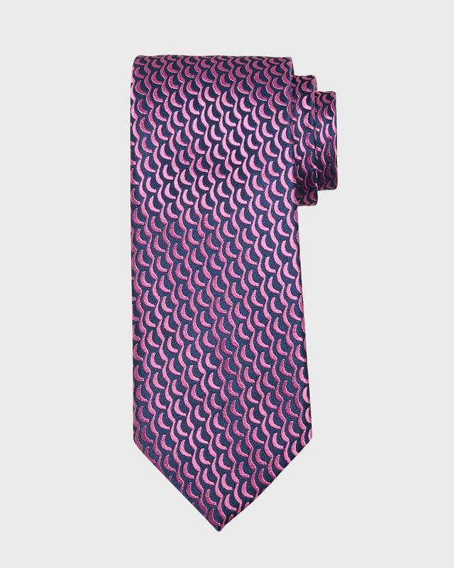 Mens Wavy Silk Tie Product Image