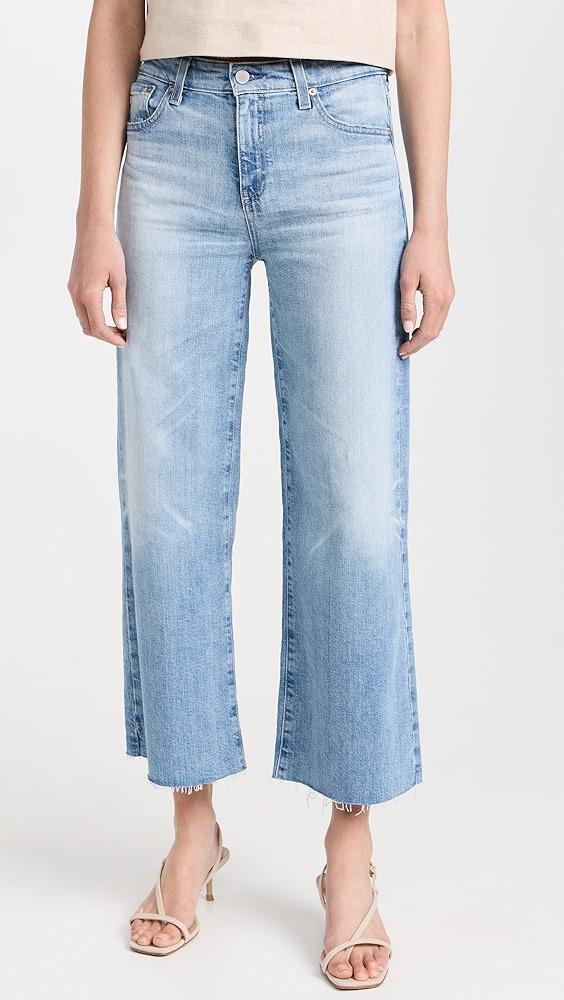 AG Saige Wide Leg Crop Jeans | Shopbop Product Image