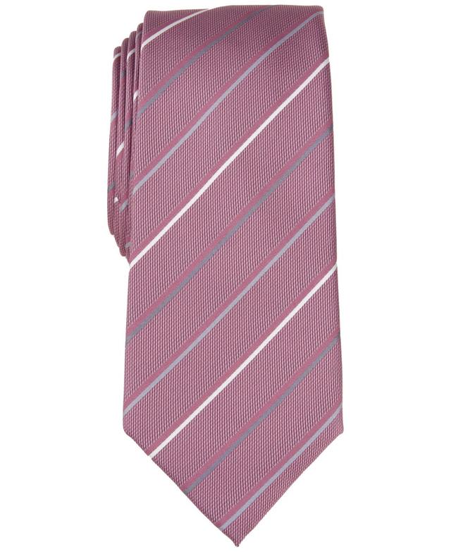 Alfani Mens Belwood Slim Stripe Tie, Created for Macys Product Image