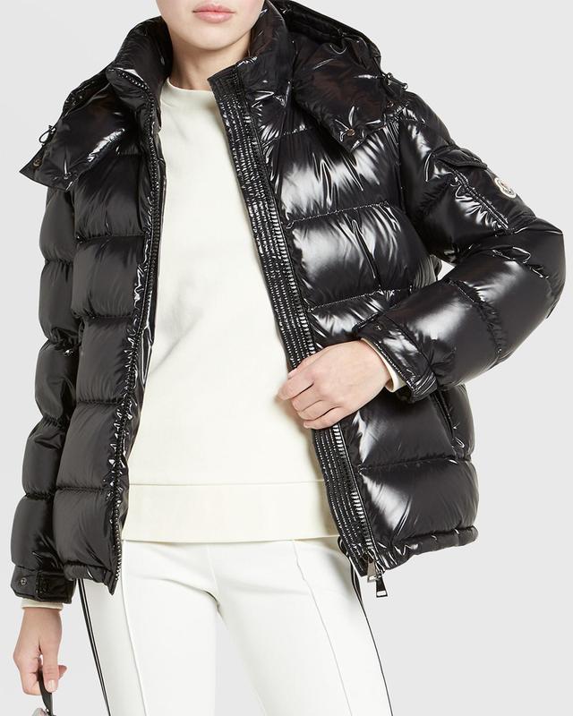 Moncler Maire Hooded Short Down Puffer Jacket Product Image