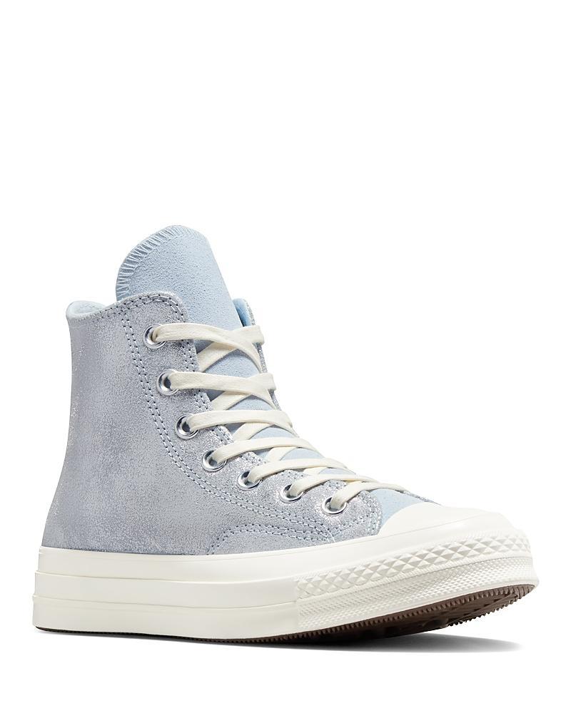 Converse Womens Chuck 70 Hi Top Shimmer Platform Sneakers Product Image