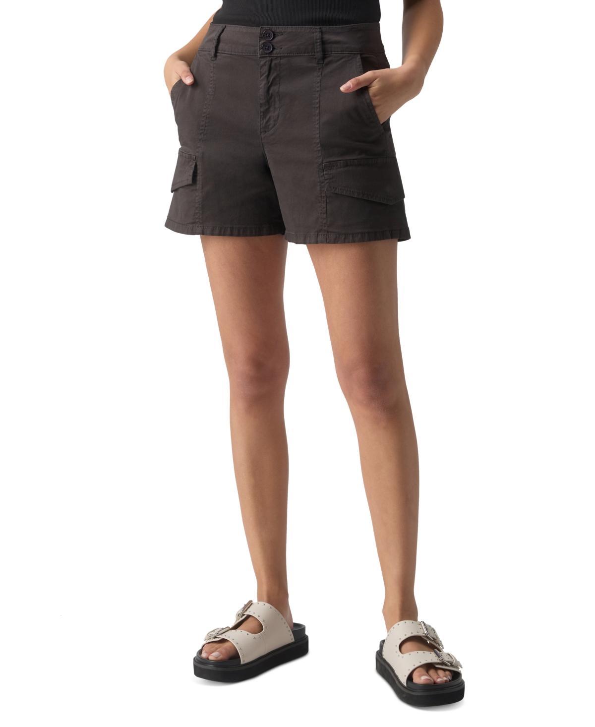 Sanctuary Womens Rebel High-Rise Utility Shorts Product Image