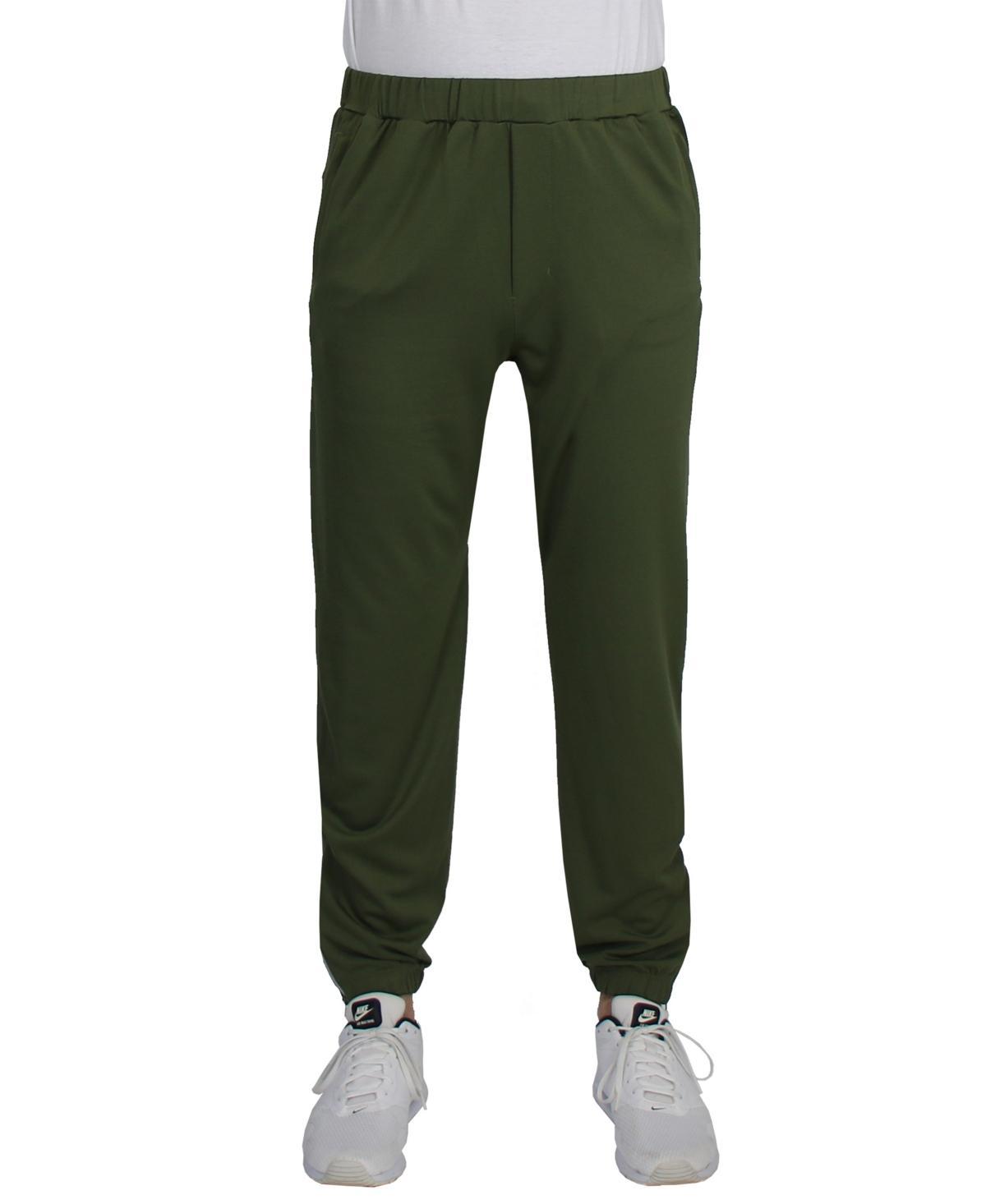 Blue Ice Mens Moisture Wicking Performance Joggers with Reflective Trim Ankle Zippers product image