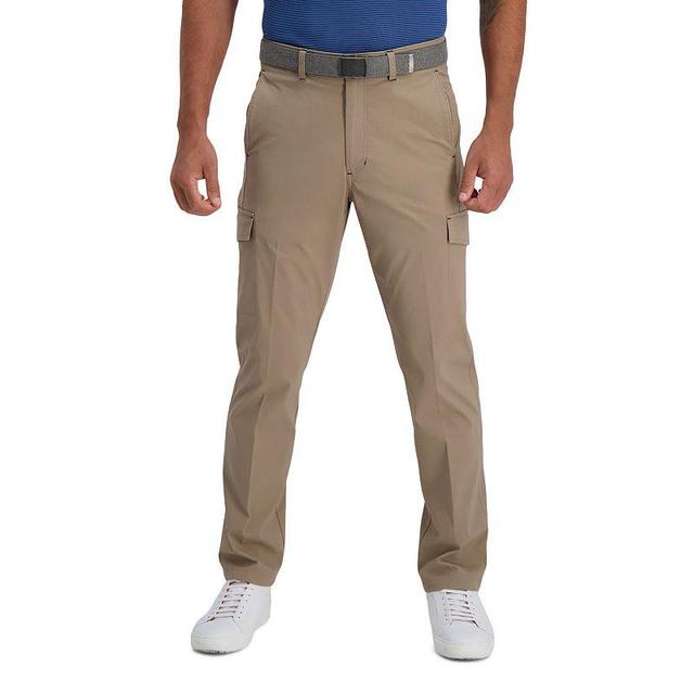 Mens Haggar Active Series Urban Utility Cargo Straight-Fit Pants Med Green Product Image