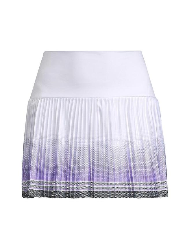 Womens Renew Ombr Pleated Miniskirt Product Image