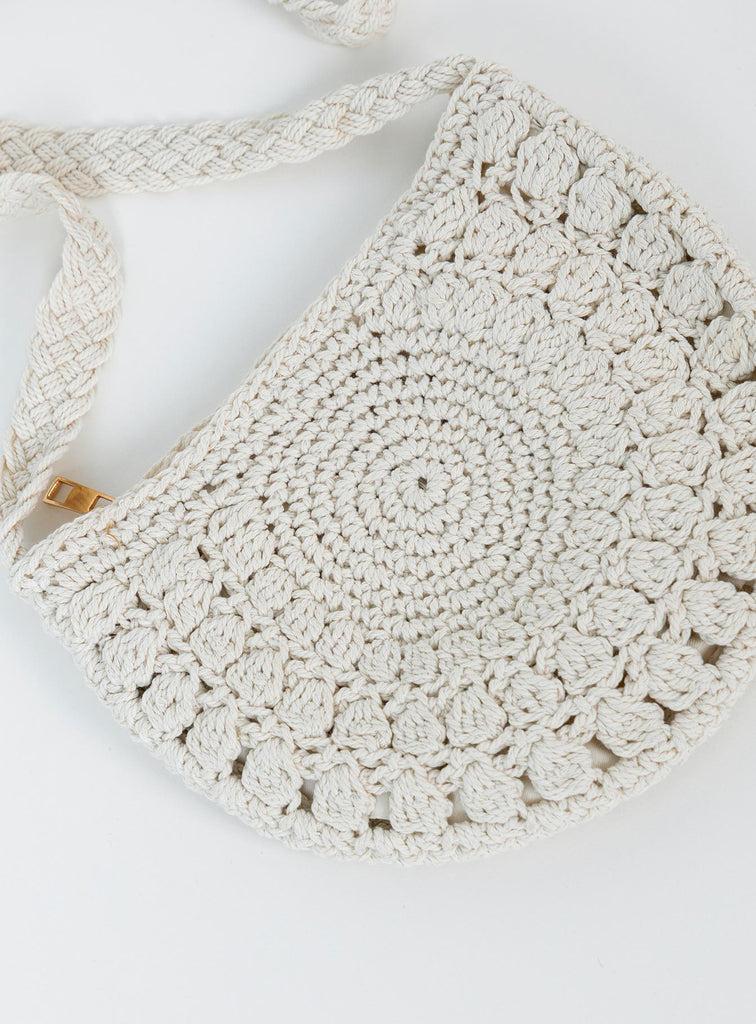 Tati Crochet Bag Cream Product Image