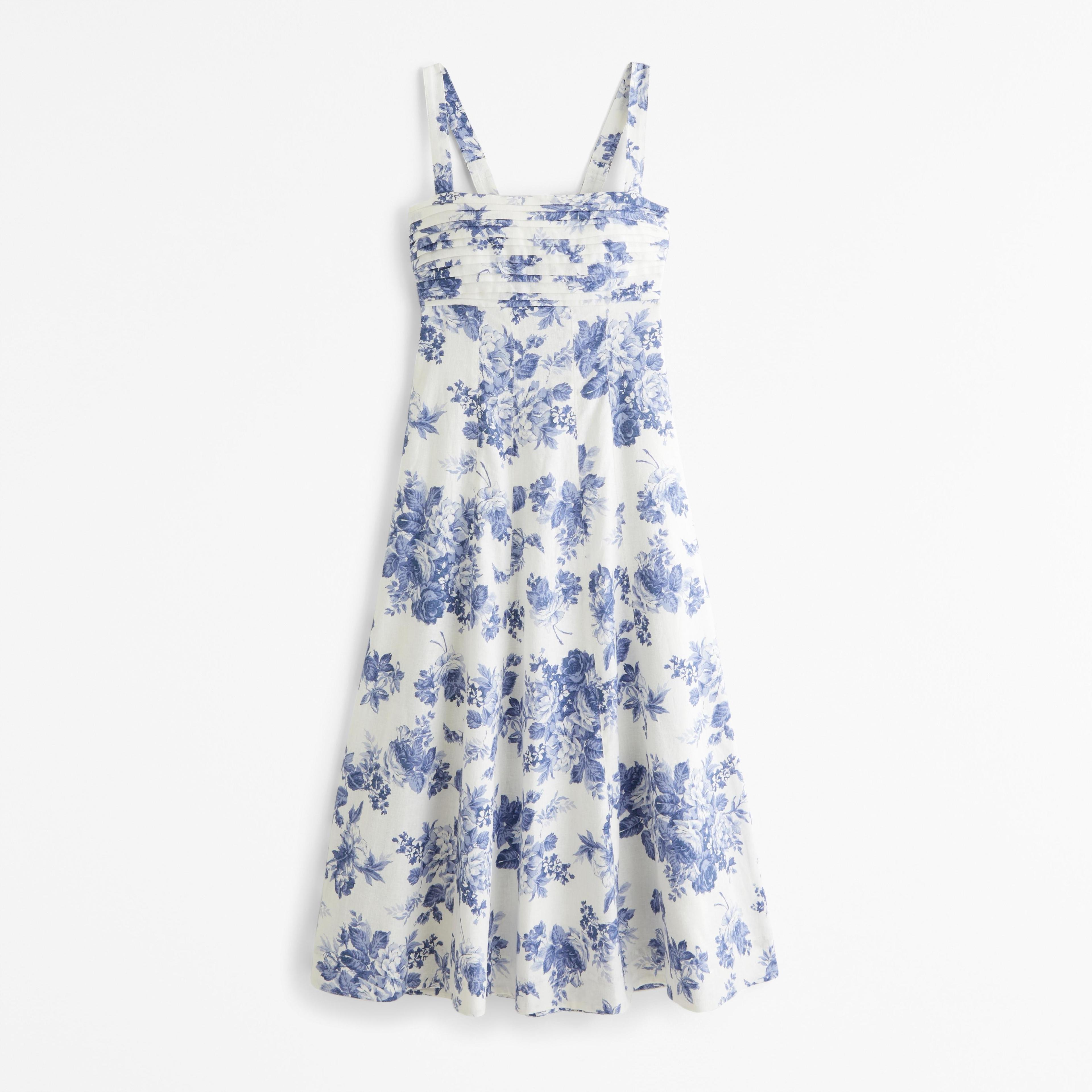 The A&F Emerson Fit & Flare Midi Dress Product Image