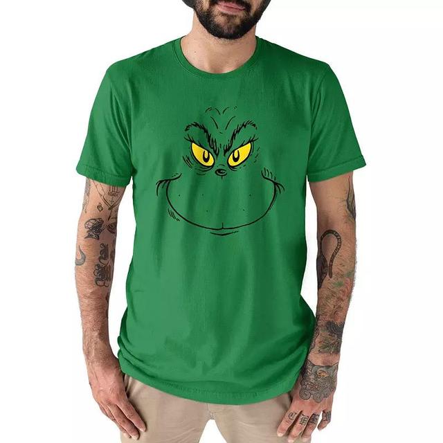 Mens Dr. Seuss The Grinch Face Tee Product Image