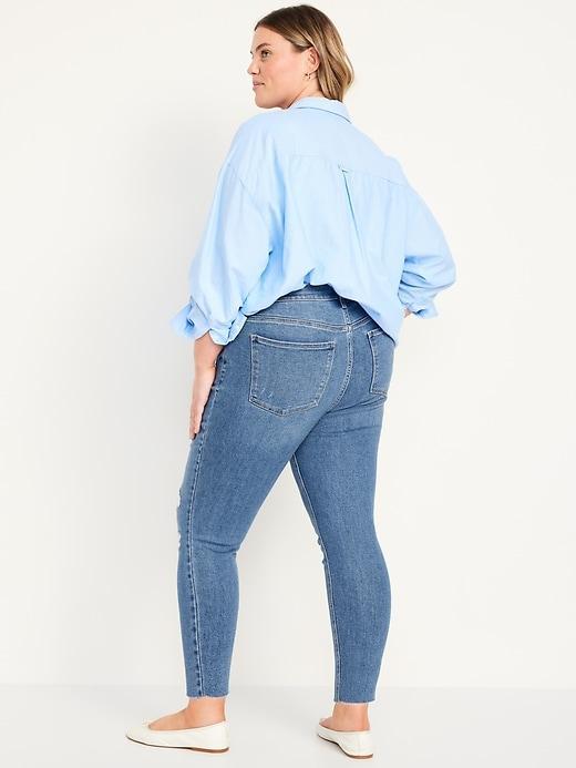 Mid-Rise Rockstar Super-Skinny Jeans Product Image