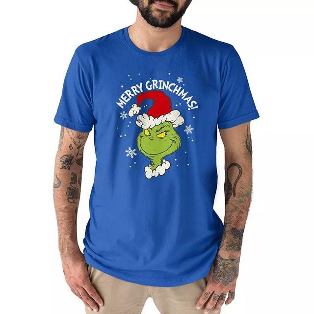 Big & Tall Dr. Seuss Merry Grinchmas Tee, Mens Product Image