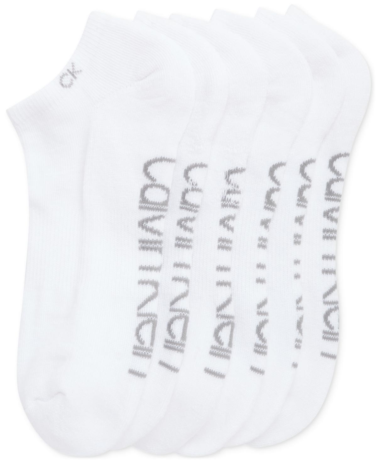 Calvin Klein Mens 6pk. No-Show Logo Socks Product Image