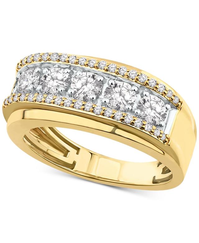 Mens Diamond Band (1-1/2 ct. t.w.) in 10k Gold Product Image