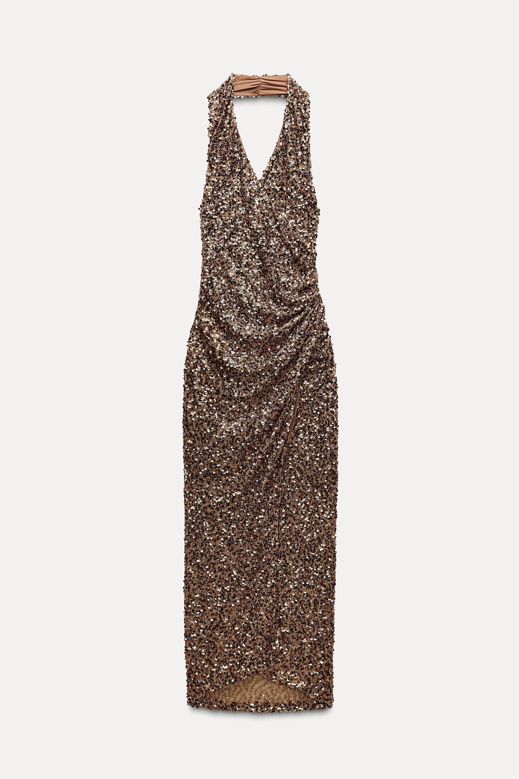 SEQUIN MIDI DRESS Product Image