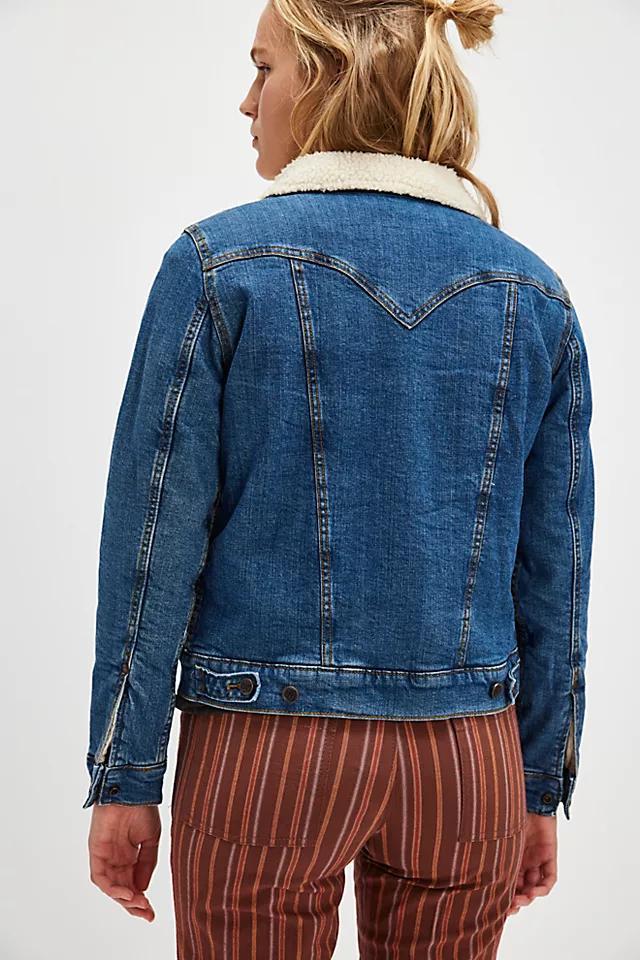 Wrangler Western Sherpa Denim Jacket Product Image