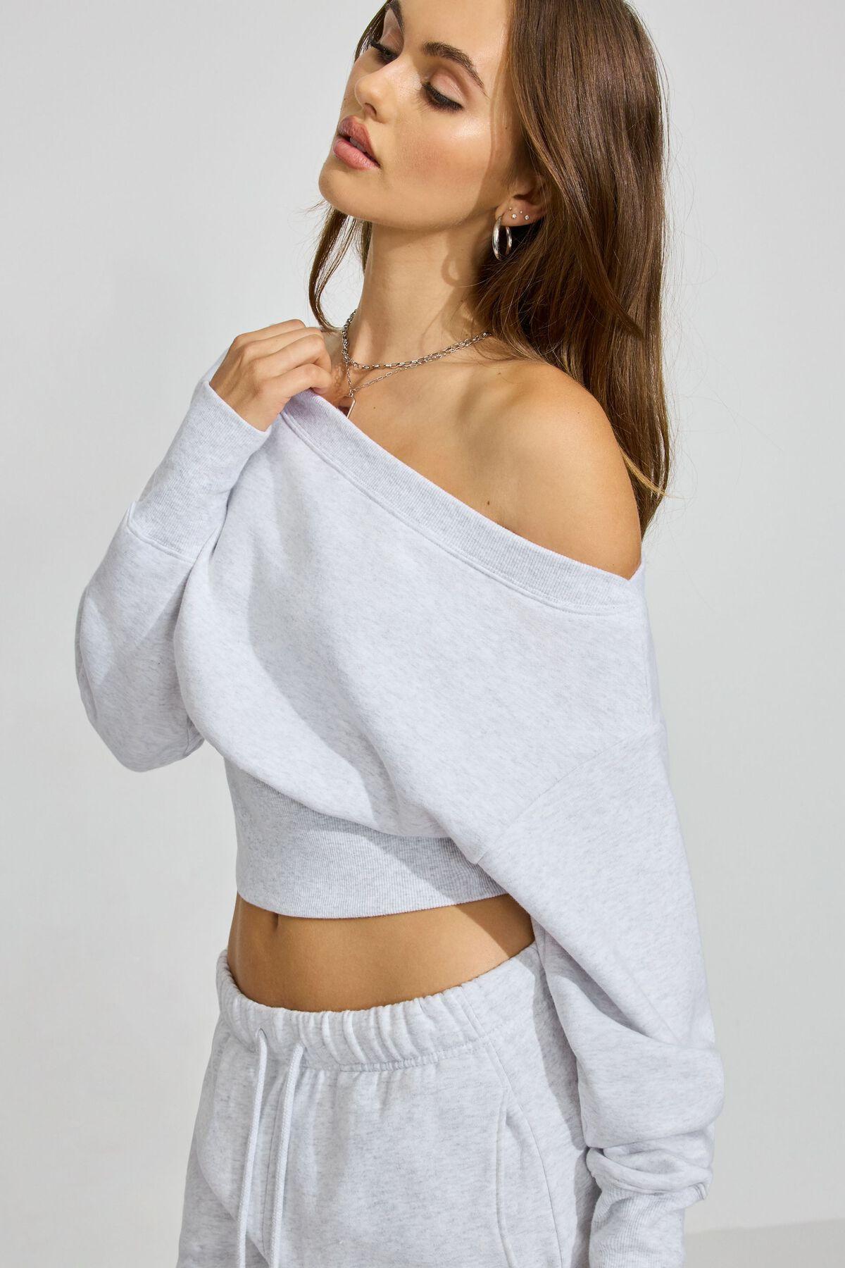 UltraFleece Off Shoulder Sweater Product Image