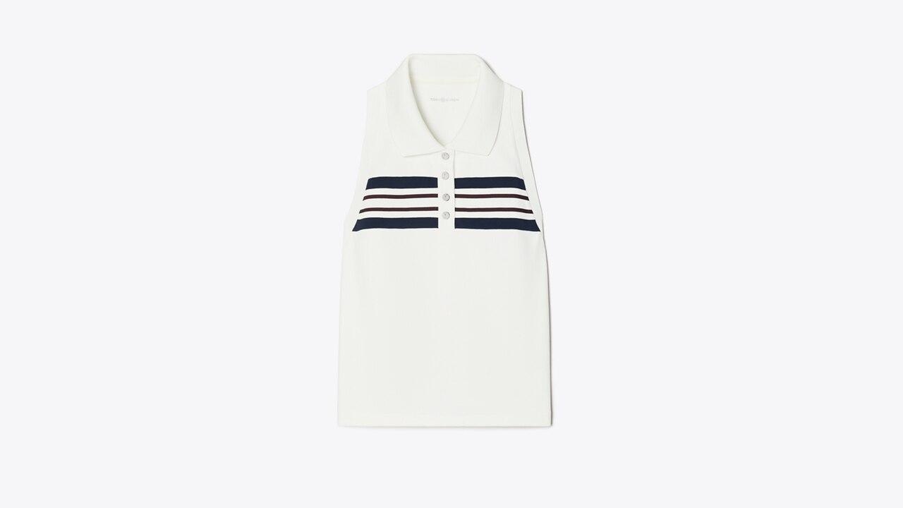 Tech Piqué Polo Tank Product Image