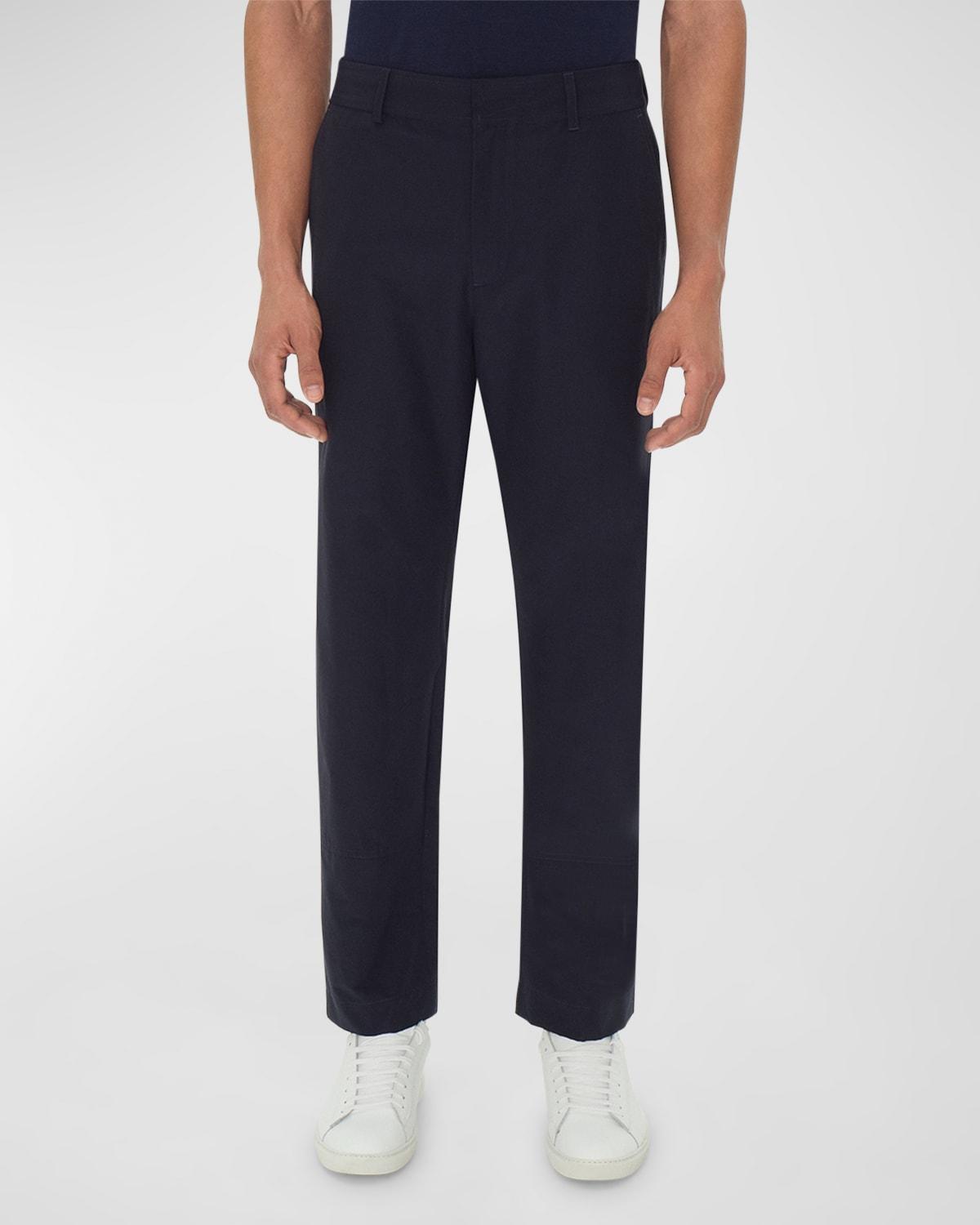 Mens Saul Darted Straight-Leg Pants Product Image