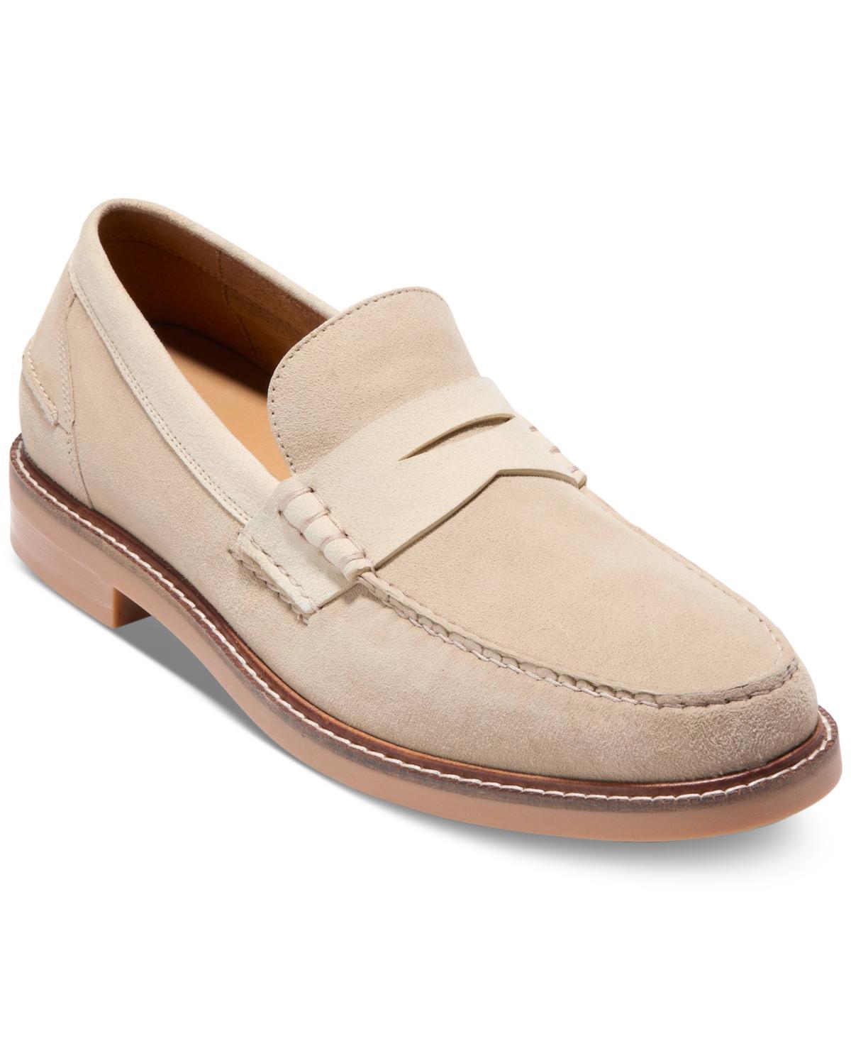 Cole Haan Mens Pinch Prep Suede Penny Loafers Product Image