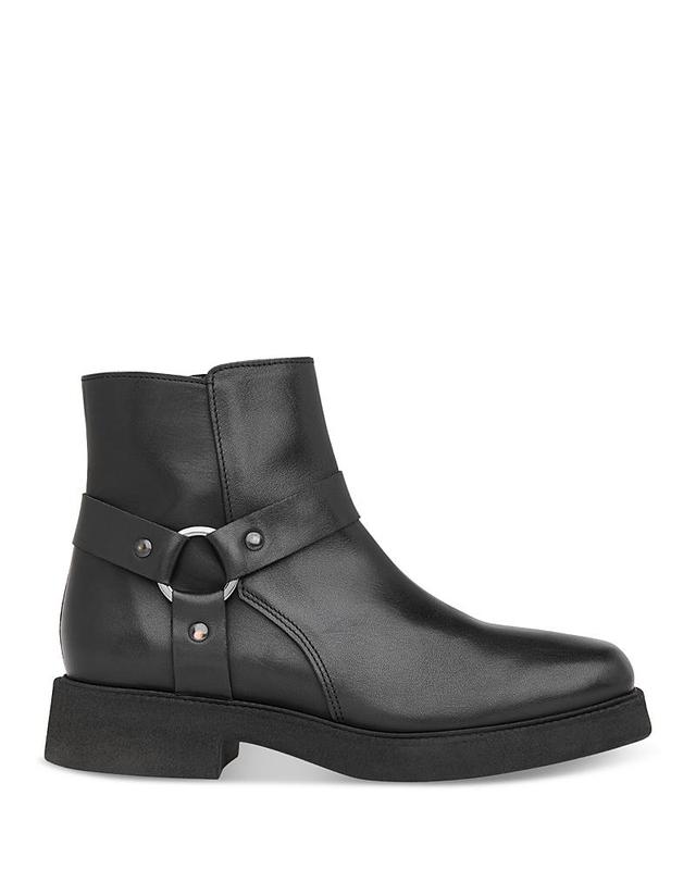 Whistles Womens Matteo Ankle Biker Boots Product Image