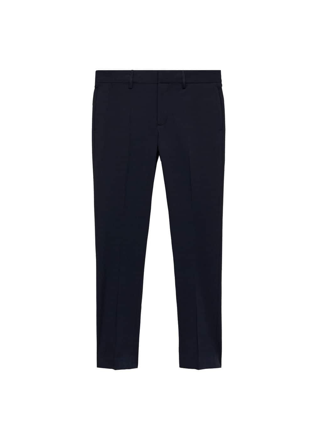 MANGO MAN - Stretch fabric super slim-fit suit pants dark navyMen Product Image