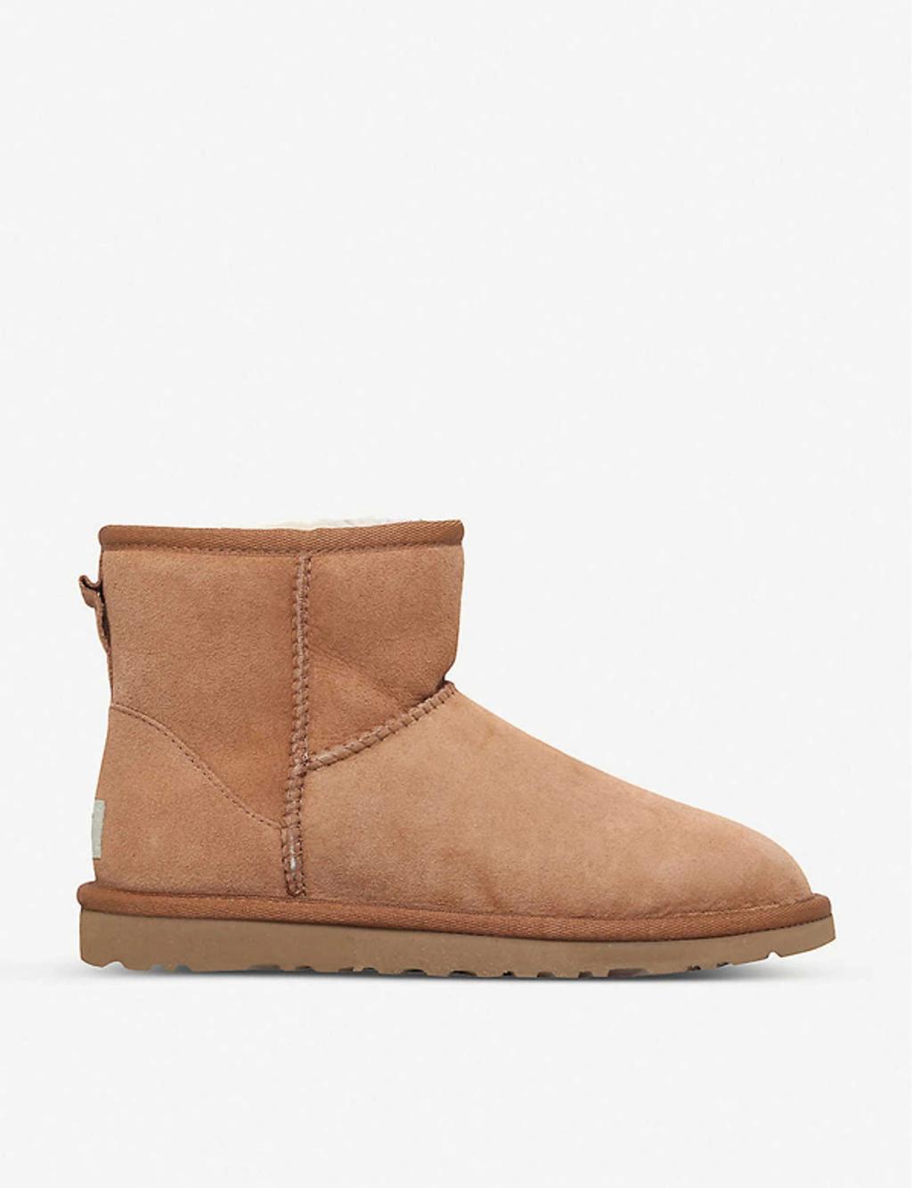 UGG Womens Brown Classic Ll Mini Sheepskin Boots product image