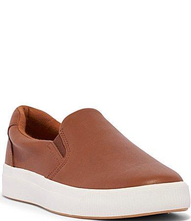 Keds Womens Pursuit Leather Slip On Sneakers Product Image