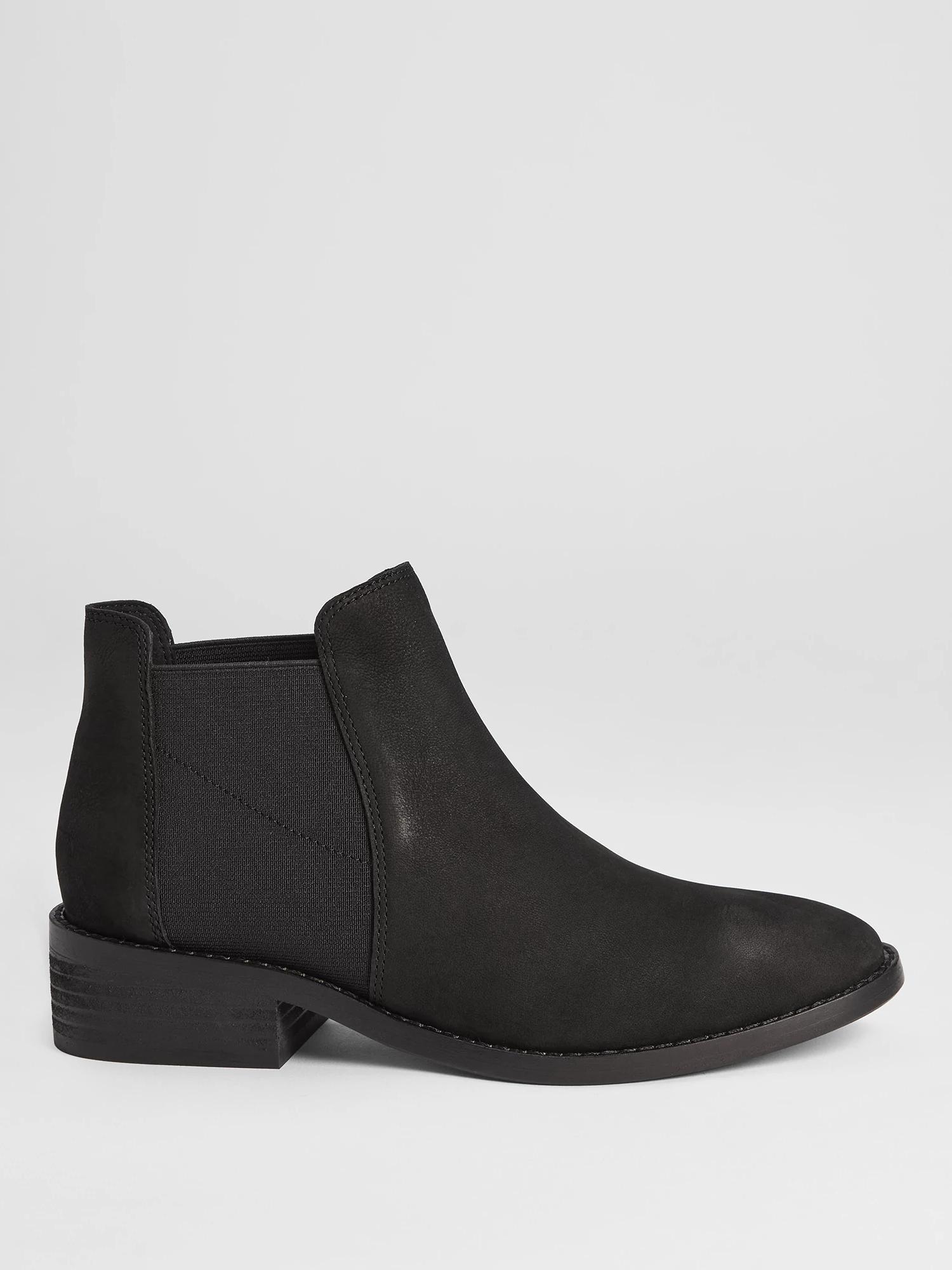 EILEEN FISHER Roy Tumbled Nubuck Leather Bootiefemale Product Image