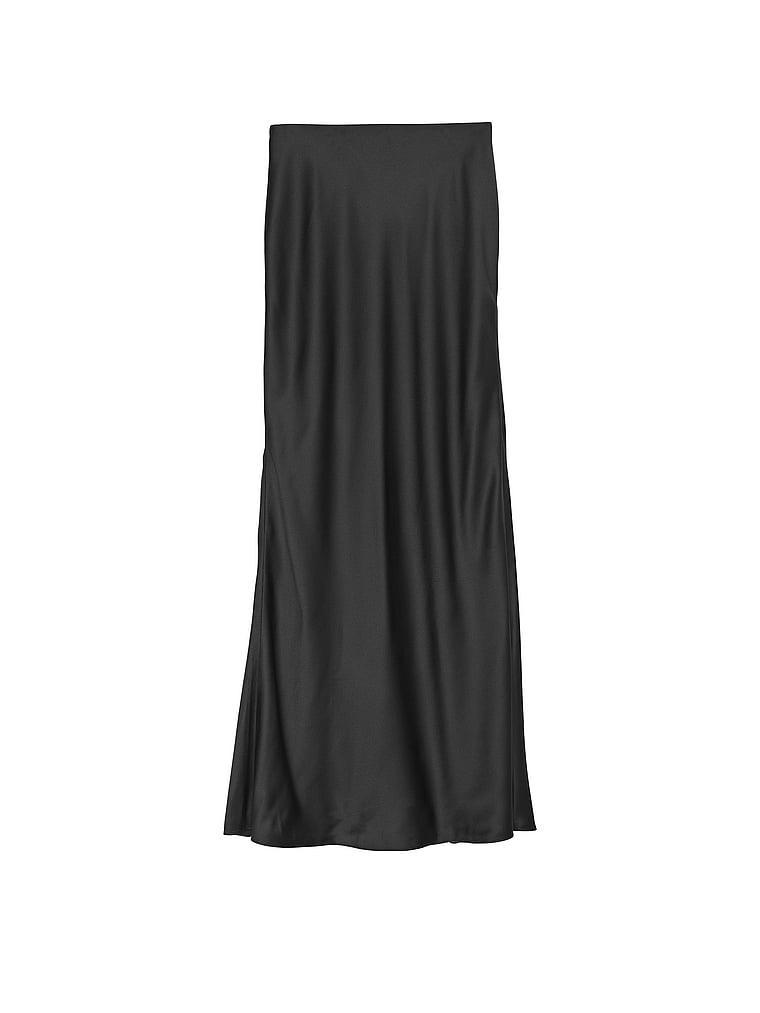 Satin Maxi Skirt Product Image