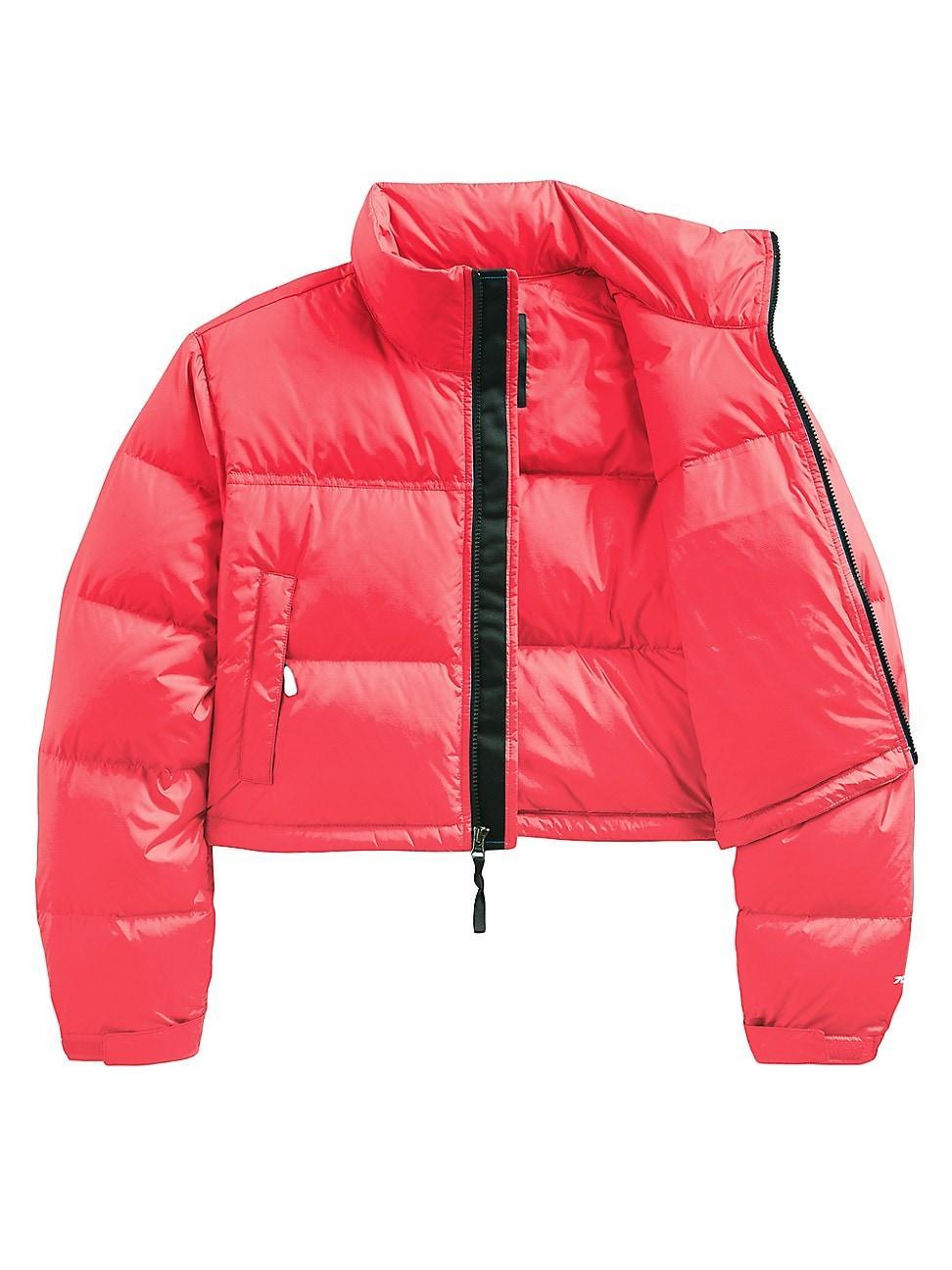 Womens Nuptse Cropped Down Puffer Jacket Product Image